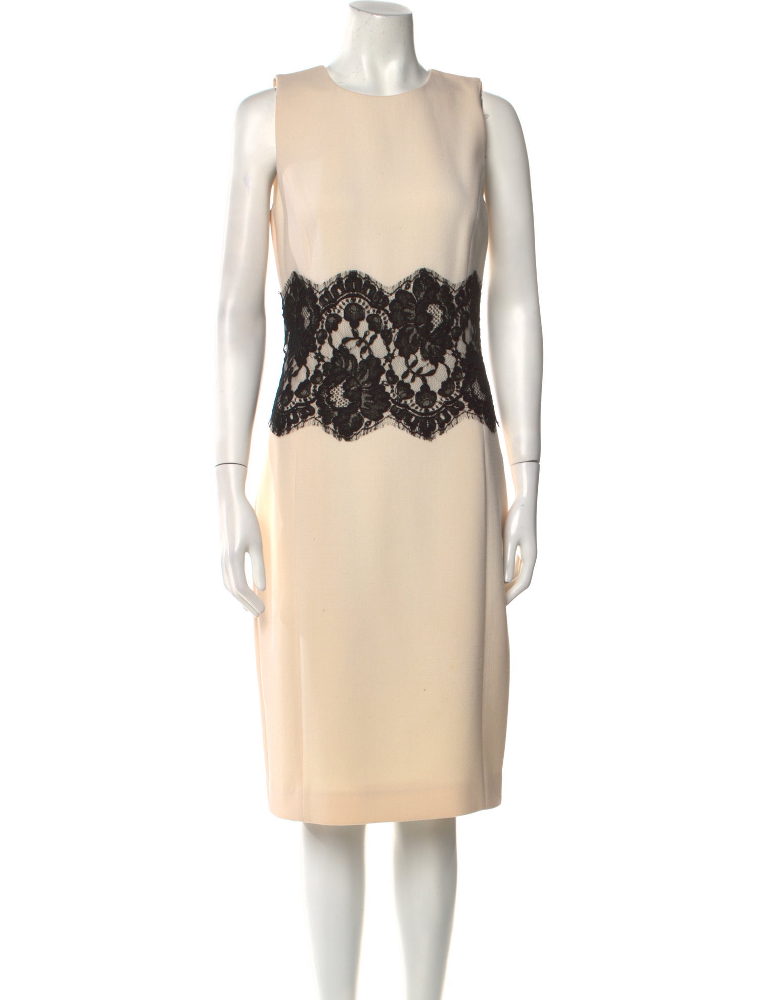 Michael Kors Virgin Wool Knee-Length Dress